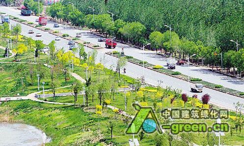衡水市故城县高标准建设绿色生态园林县城图片